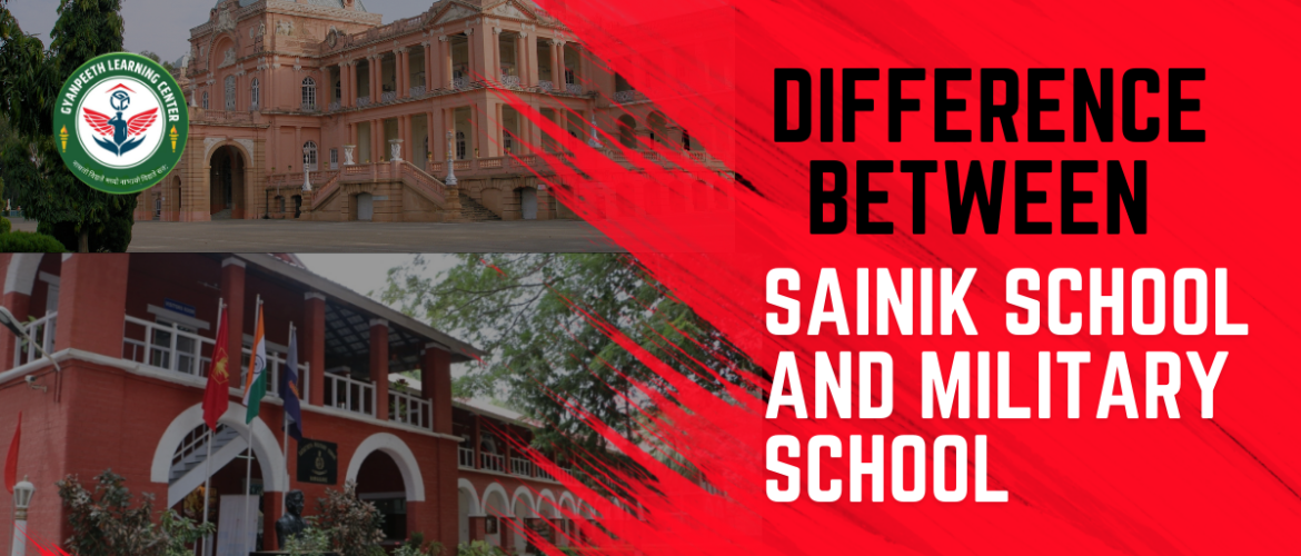 difference between sainik school and military school