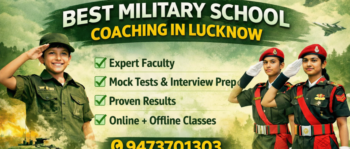 Why Gyanpeeth learning center is the best military school coaching in lucknow