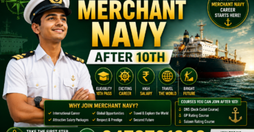 Join Merchant Navy after 10th