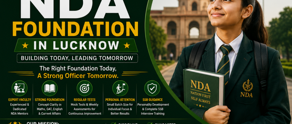 one of the best coaching for NDA Foundation in Lucknow? Discover why Gyanpeeth Learning Center is a top choice with affordable fees